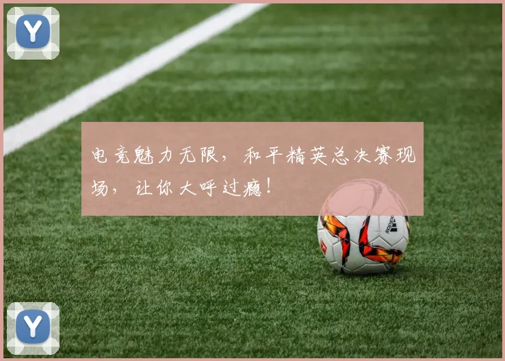 电竞魅力无限，和平精英总决赛现场，让你大呼过瘾！