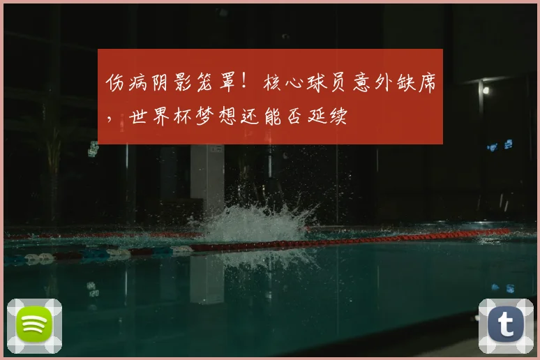 伤病阴影笼罩！核心球员意外缺席，世界杯梦想还能否延续